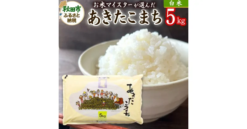 【ふるさと納税】【新米 令和6年産 白米】秋田県産あきたこまち 5kg