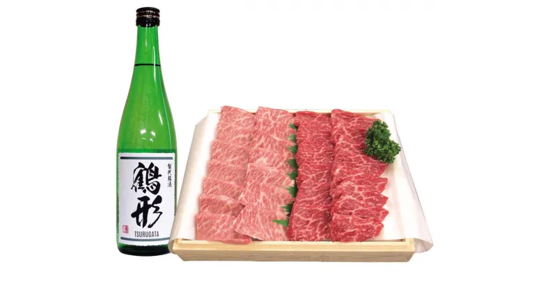 【ふるさと納税】国産 鶴形牛 モモ バラ 焼肉用 500g (各250g) セット 詰め合わせ A4ランク A5ランク 牛肉 牛 肉 お肉 モモ もも肉 バラ肉 牛バラ 国産牛 国産牛肉 和牛 黒毛和牛 焼き肉 焼肉用肉 秋田 秋田県 能代市　お届け：受取可能日時を必ずご記入ください。