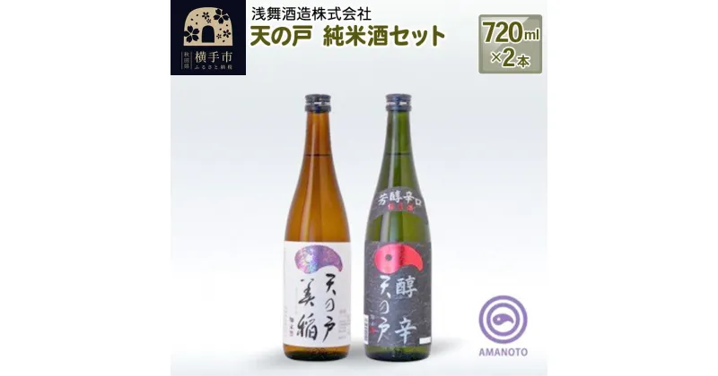 【ふるさと納税】天の戸 純米酒セット 720ml×2本