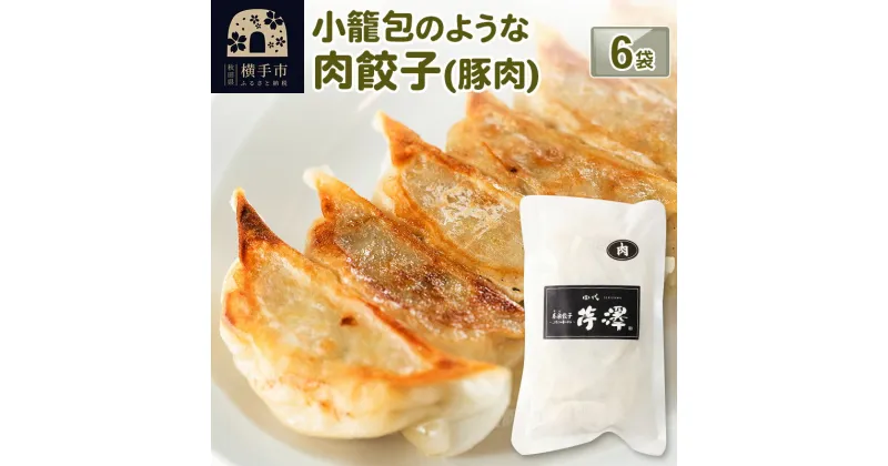 【ふるさと納税】小籠包のような肉餃子（豚肉使用）12個入×6袋