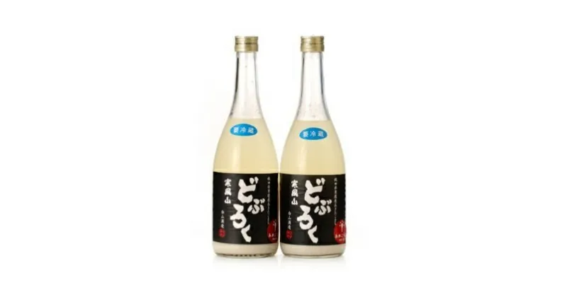 【ふるさと納税】どぶろく寒風山 2本セット 720ml×2本　お酒・日本酒