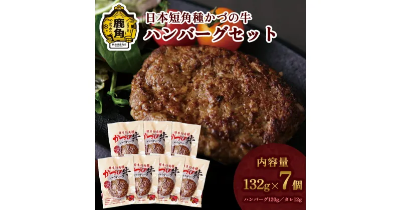 【ふるさと納税】《 ギフト 》かづの牛 ハンバーグセット ( A-5 ) 家庭用 お手軽 かんたん 牛肉 県産牛 国産牛 お中元 お歳暮 お取り寄せ 母の日 父の日 グルメ ギフト 故郷 秋田 あきた 鹿角市 鹿角 【秋田県畜産農業協同組合】