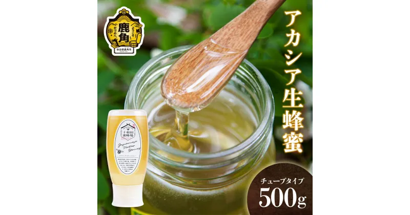 【ふるさと納税】 はちみつ アカシア 500g × 1本 チューブタイプ 国産 100% 天然 非加熱 蜂蜜 生はちみつ 純粋 無添加 ハチミツ レシピ レモン 効果 紅茶 贈り物 贈答用 ギフト 贈答 秋田県 秋田 あきた 鹿角市 鹿角 かづの 送料無料 【十和田養蜂場】