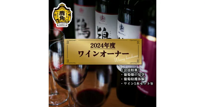 【ふるさと納税】 秋田県鹿角市 ワインオーナー制度 2024年度 オーナー会員 ワインオーナー ワイン 飲みやすい ぶどう 県産ブドウ お中元 お歳暮 お取り寄せ 母の日 父の日 グルメ ギフト 秋田 鹿角市 送料無料 MKpaso【ワイナリーこのはな】