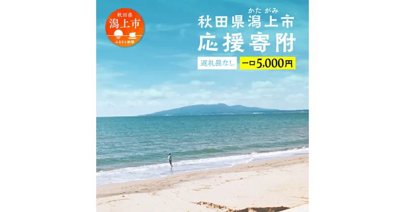 【ふるさと納税】 応援寄附金 （返礼品なし）5,000円 ふるさと応援寄附金 返礼品なし 寄附のみ 寄附金 応援 地域支援 人気 ランキング おすすめ 秋田 秋田県 潟上 潟上市 【秋田県潟上市】