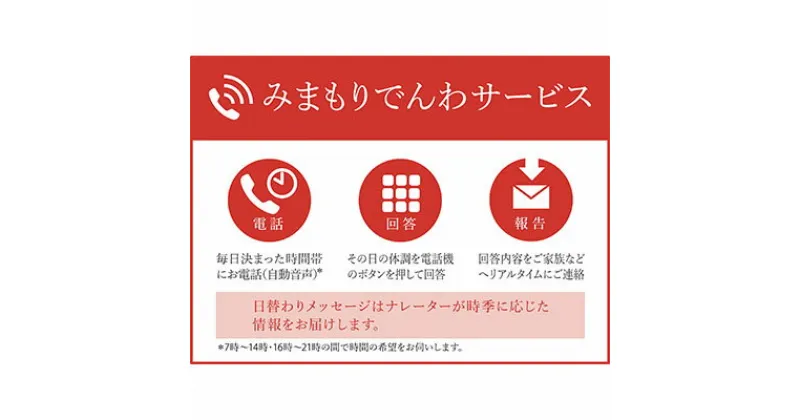 【ふるさと納税】みまもりでんわサービス（携帯電話6か月）　チケット 地域のお礼の品 カタログ