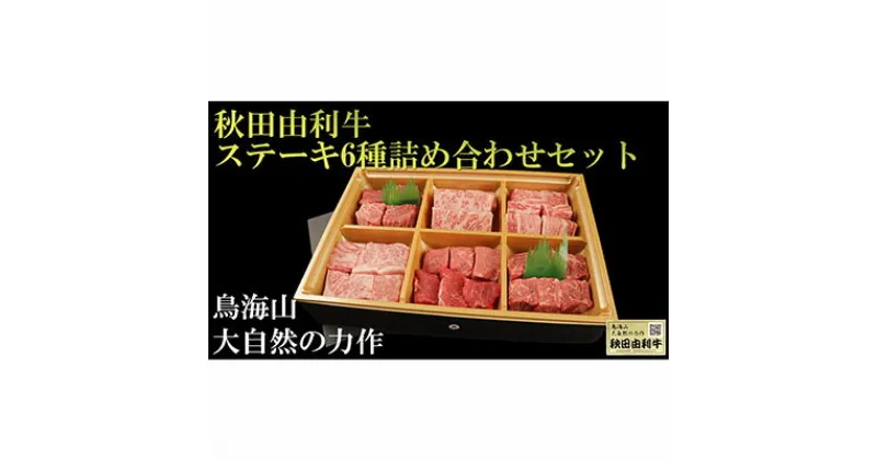 【ふるさと納税】秋田由利牛 ステーキ6種詰め合わせセット　ヒレ・サーロイン・お肉・牛肉・ステーキ