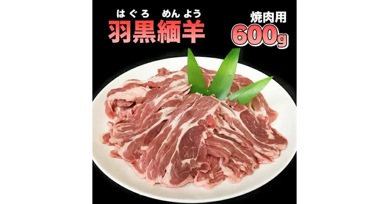 【ふるさと納税】【令和6年産 先行予約】羽黒緬羊の焼肉セット（600g） A56-201 | 山形県 鶴岡市 返礼品 楽天ふるさと納税 お肉 羊肉 ひつじ 羊 焼肉 焼き肉 やきにく 焼肉用 バーベキューセット bbq お取り寄せグルメ 焼き肉セット 国産 美味しい