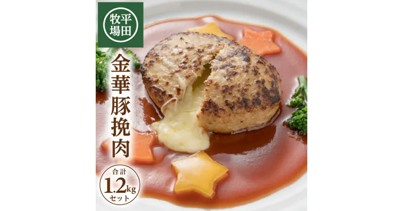 【ふるさと納税】平田牧場 日本の米育ち 金華豚 挽肉 240g×5p 計1.2kg 冷凍便 ※離島発送不可 平牧 ひらぼく 豚肉 ひき肉 挽き肉 ミンチ 国産 東北 山形県 酒田市 庄内