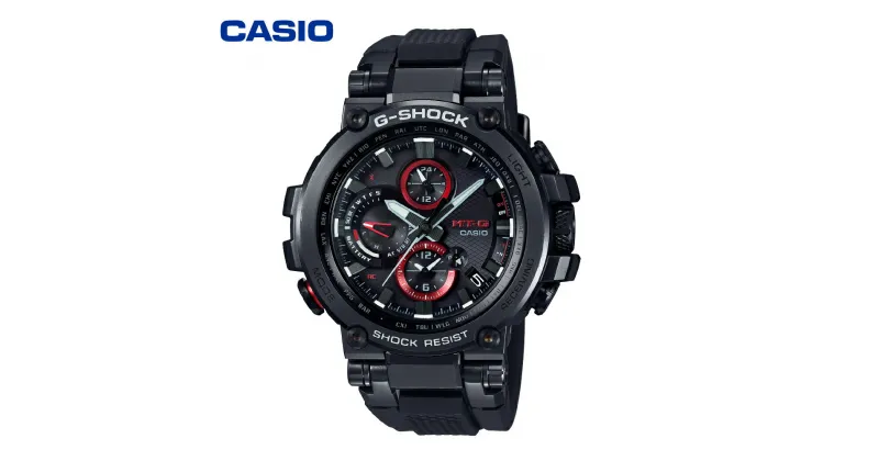 【ふるさと納税】 CASIO 腕時計 G-SHOCK MTG-B1000B-1AJF 時計 メンズ casio g-shock ソーラー 電波時計 時計 メタル サファイアガラス 彫刻 耐衝撃 正確 ウォッチ カシオ 男性 新品 山形県 東根市