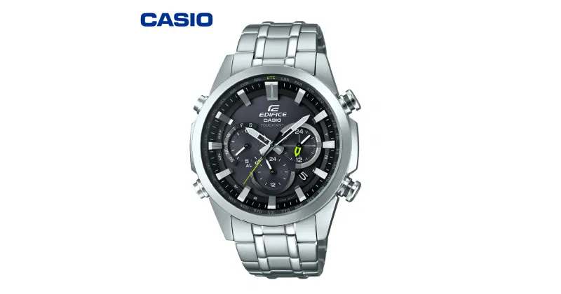 【ふるさと納税】 CASIO 腕時計 EDIFICE EQW-T630JD-1AJF 時計 ウォッチ カシオ エディフィス メンズ 男性 電波 ソーラー 山形県 東根市 C-0131