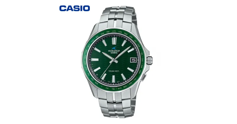 【ふるさと納税】CASIO OCEANUS OCW-S400-3AJF/ 腕時計 時計 ウォッチ カシオ マンタシリーズ Manta オシアナス メンズ 男性 電波 ソーラー アナログ シルバー チタン コンパクト 国内正規品 山形県 東根市