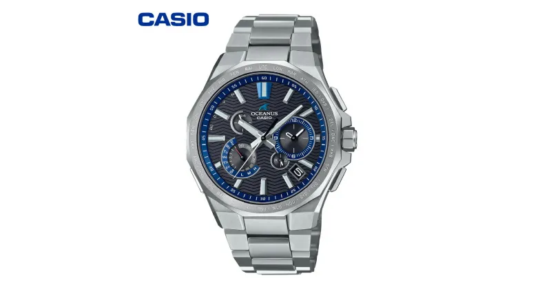 【ふるさと納税】CASIO 腕時計 OCEANUS OCW-T6000-1AJF/ 腕時計 時計 ウォッチ カシオ CASIO Classic Classic-Line オシアナス メンズ 男性 電波 ソーラー 多針 アナログ シルバー チタン 国内正規品 山形県 東根市