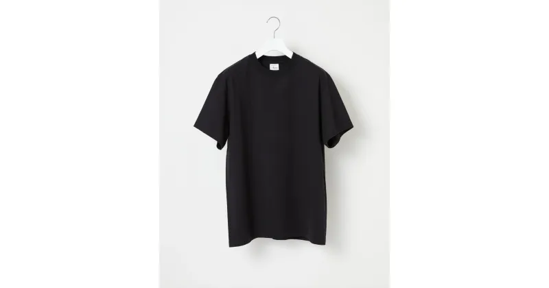 【ふるさと納税】 Yonetomi 米富繊維 NEW BASIC T-SHIRT 黒 ブラック 服 洋服 ユニセックス メンズ レディース ブランド 数量限定 山形県 山辺町 yt-yttsk