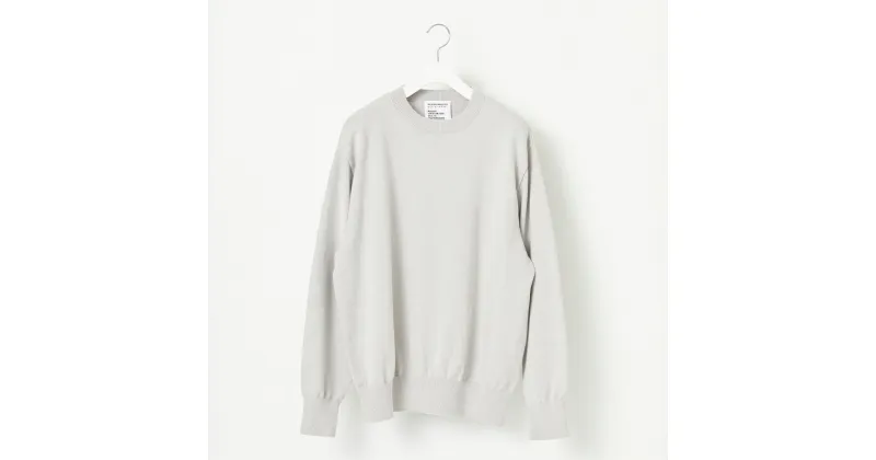 【ふるさと納税】 A3: A SWEATER IS FOR EVERYDAY. Pullover GRAY グレー カシミヤセーター 服 洋服 ユニセックス メンズ レディース ブランド 山形県 山辺町 yt-sepoh